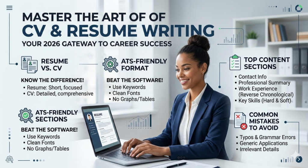 Mastering the Art of CV & Resume Writing: Your 2026 Gateway to Career Success