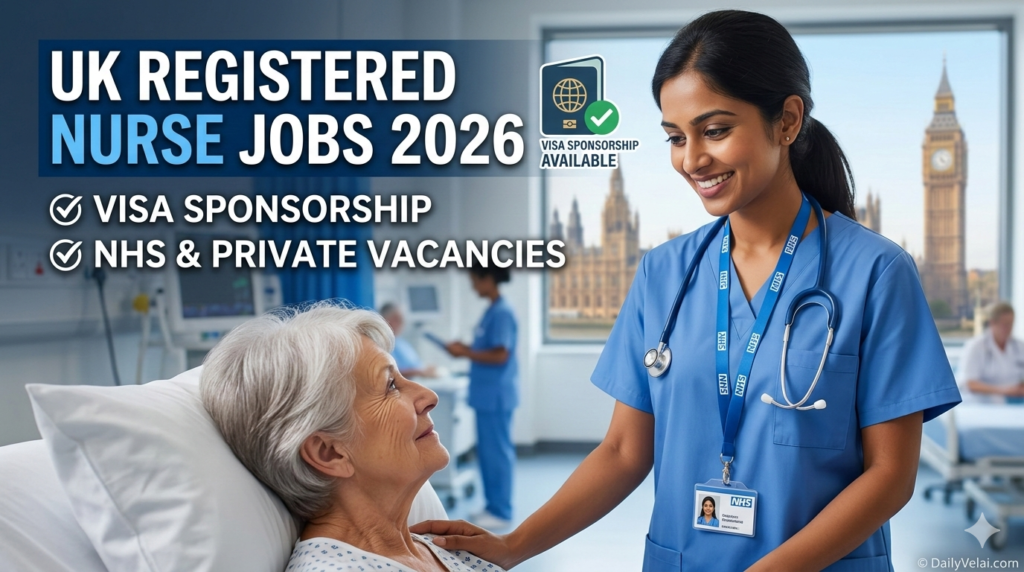 UK Registered Nurse Jobs 2026: Visa Sponsorship and NHS Vacancies