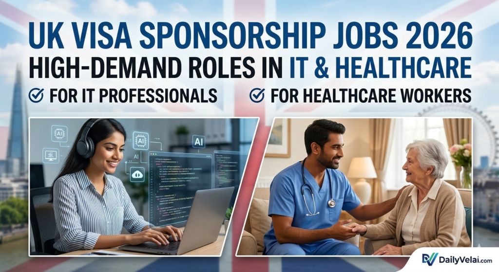 UK Visa Sponsorship Jobs 2026: High-Demand Roles in IT and Healthcare 1 UK Visa Sponsorship Jobs 2026: High-Demand Roles in IT and Healthcare