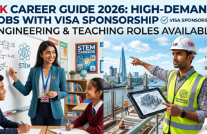 UK Visa Sponsorship Jobs 2026: High-Demand Roles in Engineering & Education