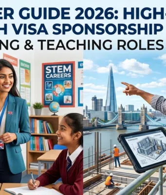UK Visa Sponsorship Jobs 2026: High-Demand Roles in Engineering & Education