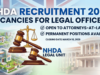 NHDA Sri Lanka Legal Officer Vacancy 2026 NHDA Sri Lanka Legal Officer Vacancy