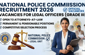National Police Commission (NPC) Recruitment 2026: Vacancies for Legal Officers (Grade III)
