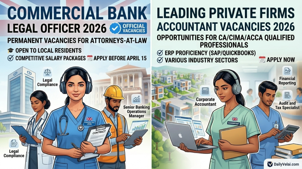 Commercial Bank Sri Lanka Vacancies
