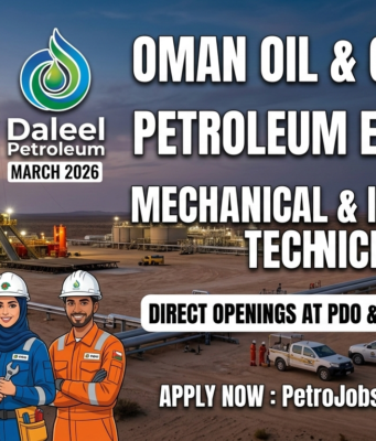 Oman Oil and Gas Jobs March 2026