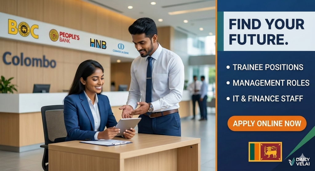 Latest Bank Vacancies in Sri Lanka 2026: Apply Now for Government & Private Banks