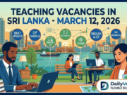 Latest Teaching Vacancies in Sri Lanka