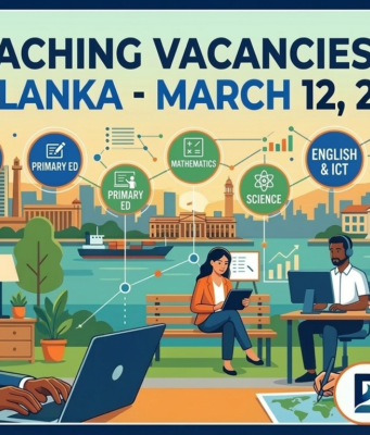 Latest Teaching Vacancies in Sri Lanka