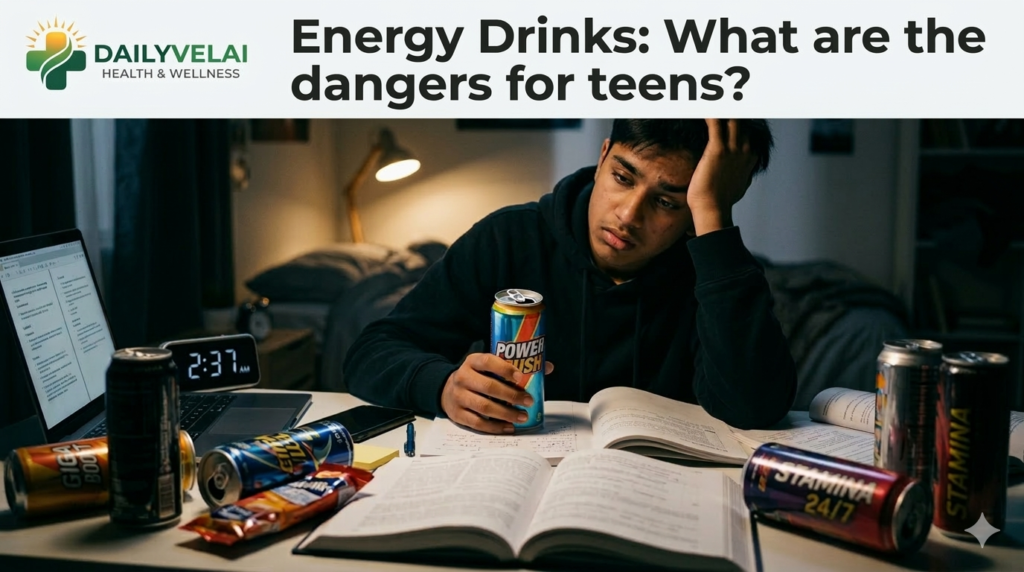 The Hidden health risks of Energy Drinks for Teens: What Every Parent Needs to Know