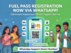 Fuel Pass Registration Now via WhatsApp! Get Instant Assistance Fuel Pass Registration