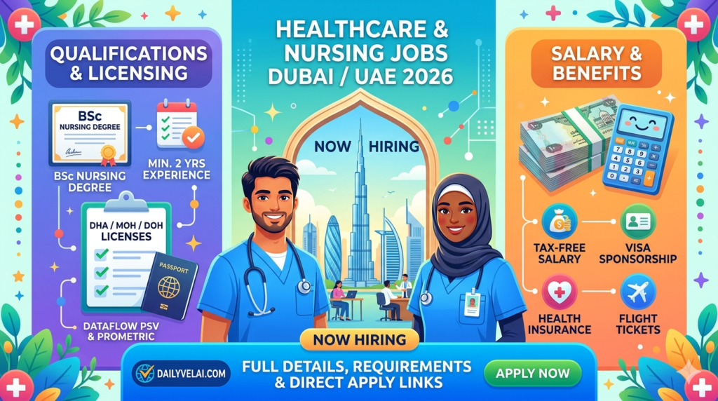 Latest Nursing Jobs in Dubai & UAE 2026 | Full Requirements 1 Latest Nursing Jobs in Dubai