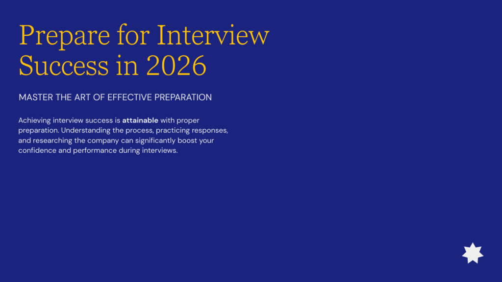 Mastering Your Interview: Top Tips for Career Success in 2026 2 Mastering Your Interview: Top Tips for Career Success in 2026