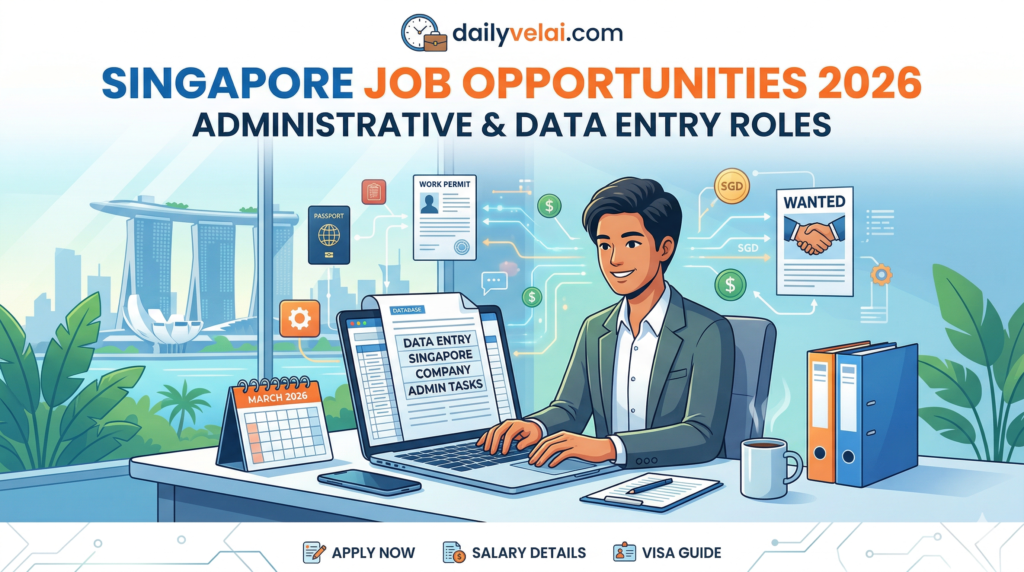 high-paying Data Entry and Administrative jobs in Singapore for 2026