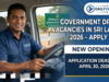 Government Driver Vacancies in Sri Lanka 2026 – Apply Now for Latest Job Openings Government Driver Vacancies in Sri Lanka 2026