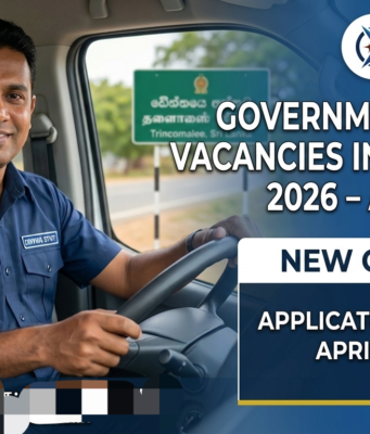 Government Driver Vacancies in Sri Lanka 2026 – Apply Now for Latest Job Openings Government Driver Vacancies in Sri Lanka 2026