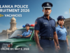 Sri Lanka Police Recruitment 2026 – Apply Online for Constable & Driver Posts Sri Lanka Police Recruitment 2026