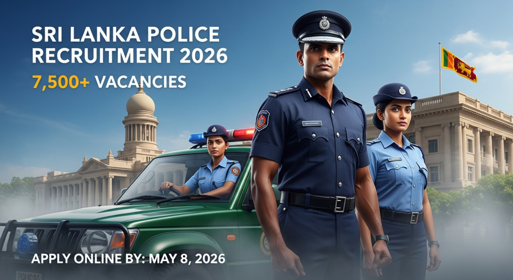 Sri Lanka Police Recruitment 2026 – Apply Online for Constable & Driver Posts 2 Sri Lanka Police Recruitment 2026