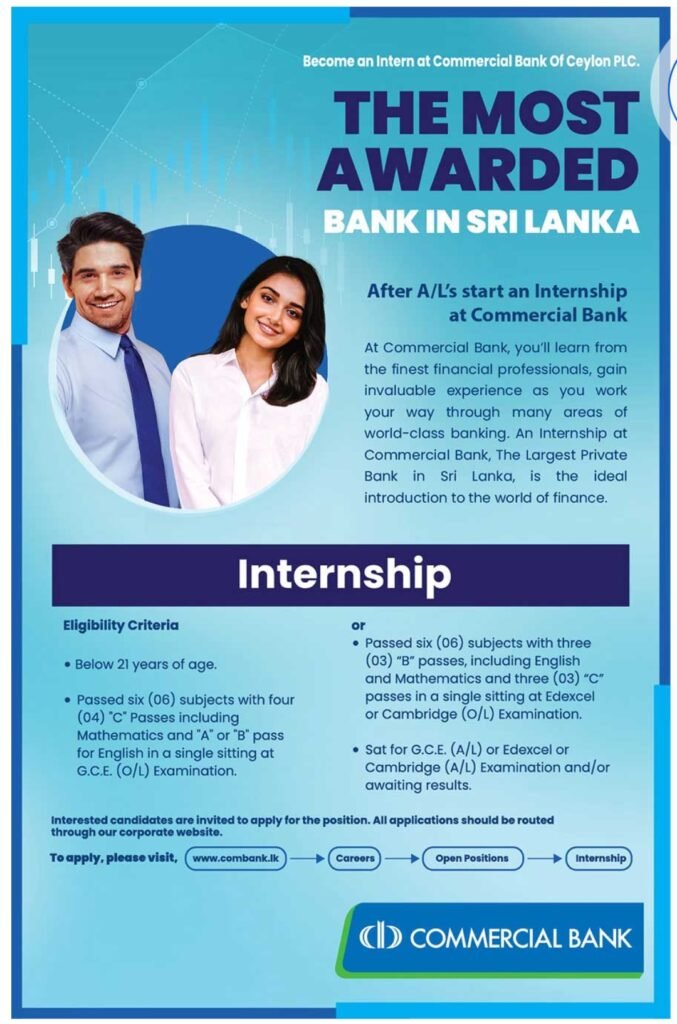 Commercial Bank Vacancies April 2026: New Opportunities in Sri Lanka’s Banking Sector 1 Commercial Bank Vacancies April 2026: New Opportunities in Sri Lanka’s Banking Sector