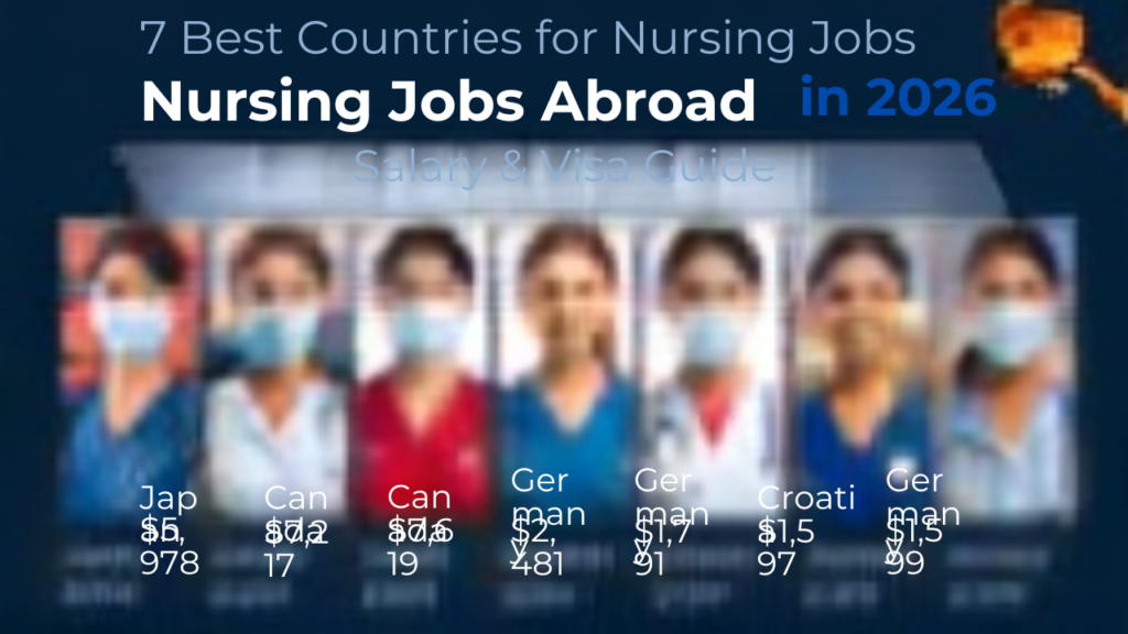 7 Best Countries for Nursing Jobs Abroad in 2026: Salary & Visa Guide