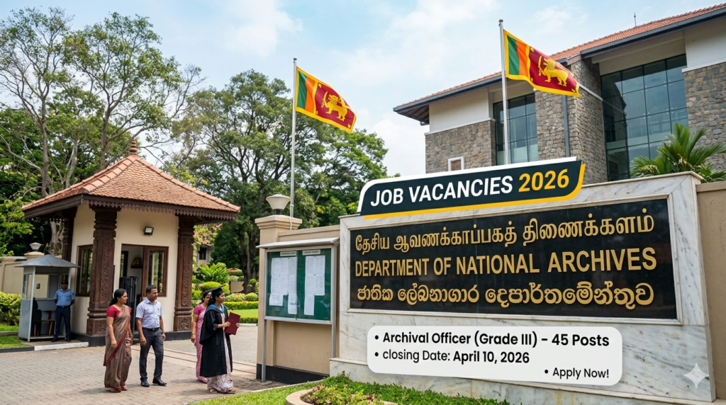 Department of National Archives Vacancies 2026 – Apply Now 1 Department of National Archives Vacancies 2026 – Apply Now
