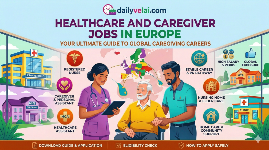 Healthcare and Caregiver Jobs in Europe: The Ultimate 2026 Guide for Sri Lankans
