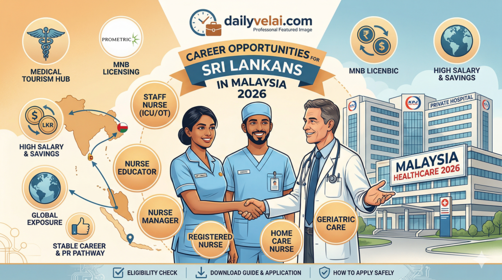 Nursing Jobs in Malaysia 2026: The Ultimate Career Guide for Sri Lankan Nurses 1 Nursing Jobs in Malaysia 2026: The Ultimate Career Guide for Sri Lankan Nurses
