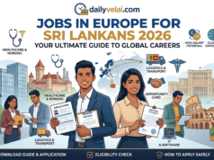 Jobs in Europe for Sri Lankans 2026: Your Complete Roadmap to a Dream Career Jobs in Europe for Sri Lankans 2026: Your Complete Roadmap to a Dream Career