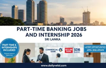 Part-Time Banking Jobs and Internships in Sri Lanka – April 2026