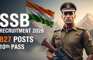 SSB Constable Recruitment 2026