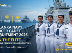 Sri Lanka Navy Officer Cadet Recruitment 2026 Sri Lanka Navy Officer Cadet Recruitment 2026