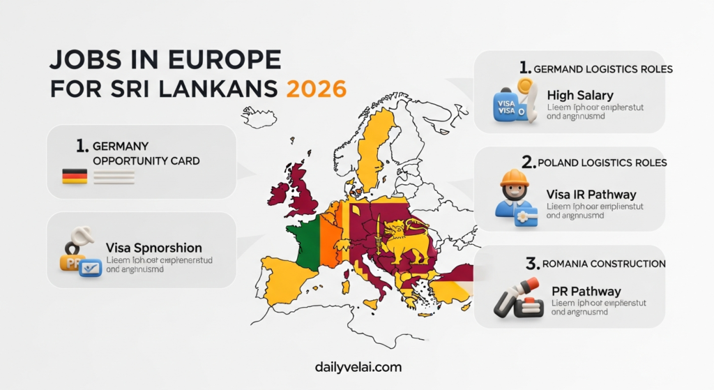 Jobs in Europe for Sri Lankans 2026: Your Complete Roadmap to a Dream Career