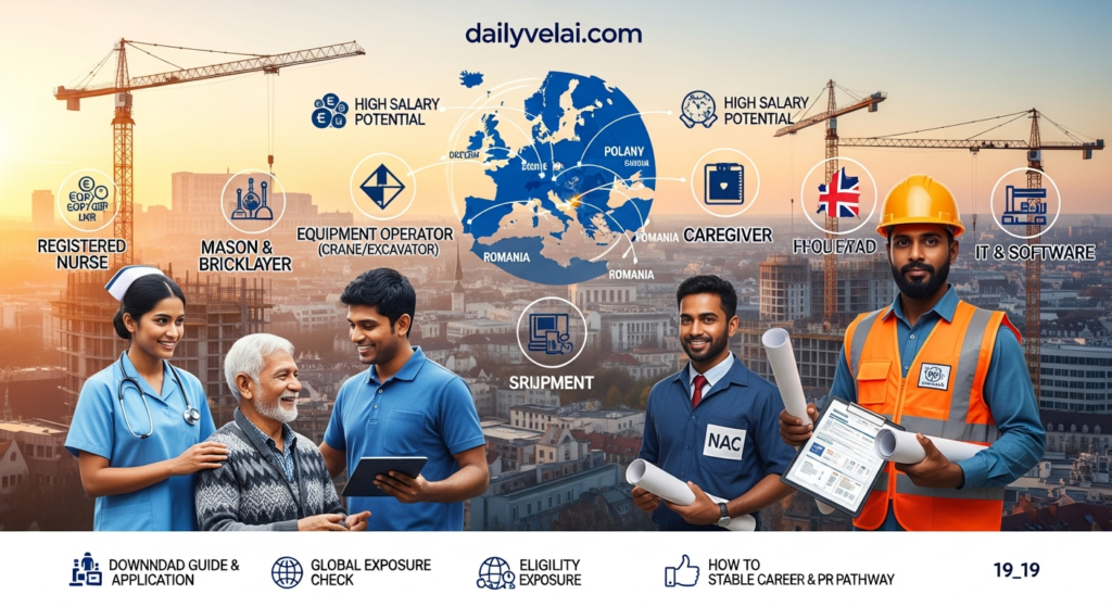 Construction Work in Europe: The Ultimate 2026 Career Guide for Sri Lankans