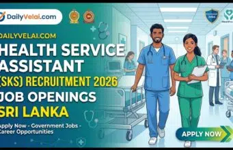 Health Service Assistant (SKS) Vacancies in Sri Lanka Health Service 2026