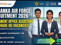 Sri Lanka Air Force Recruitment 2026: Permanent Office Assistant (KKS) Vacancies Sri Lanka Air Force Recruitment 2026: Permanent Office Assistant (KKS) Vacancies
