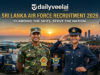 SriLanka Air Force (SLAF) Recruitment 2026