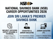 National Savings Bank (NSB) Recruitment 2026