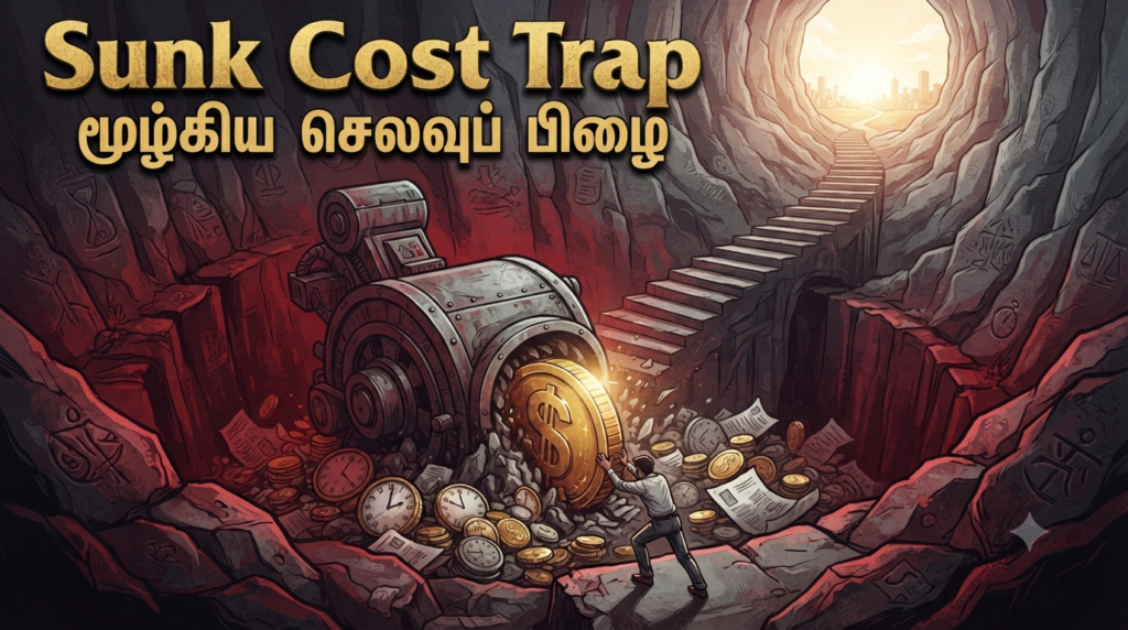 Sunk Cost Trap என்றால் என்ன? வியாபாரத்திலும் வாழ்க்கையிலும் இதிலிருந்து தப்பிப்பது எப்படி?