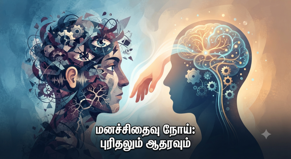 மனச்சிதைவு நோய் SCHIZOPHRENIA என்றால் என்ன? வாங்க தெரிஞ்சுக்கலாம்